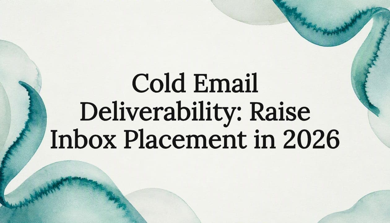Cold Email Deliverability: Raise Inbox Placement in 2026